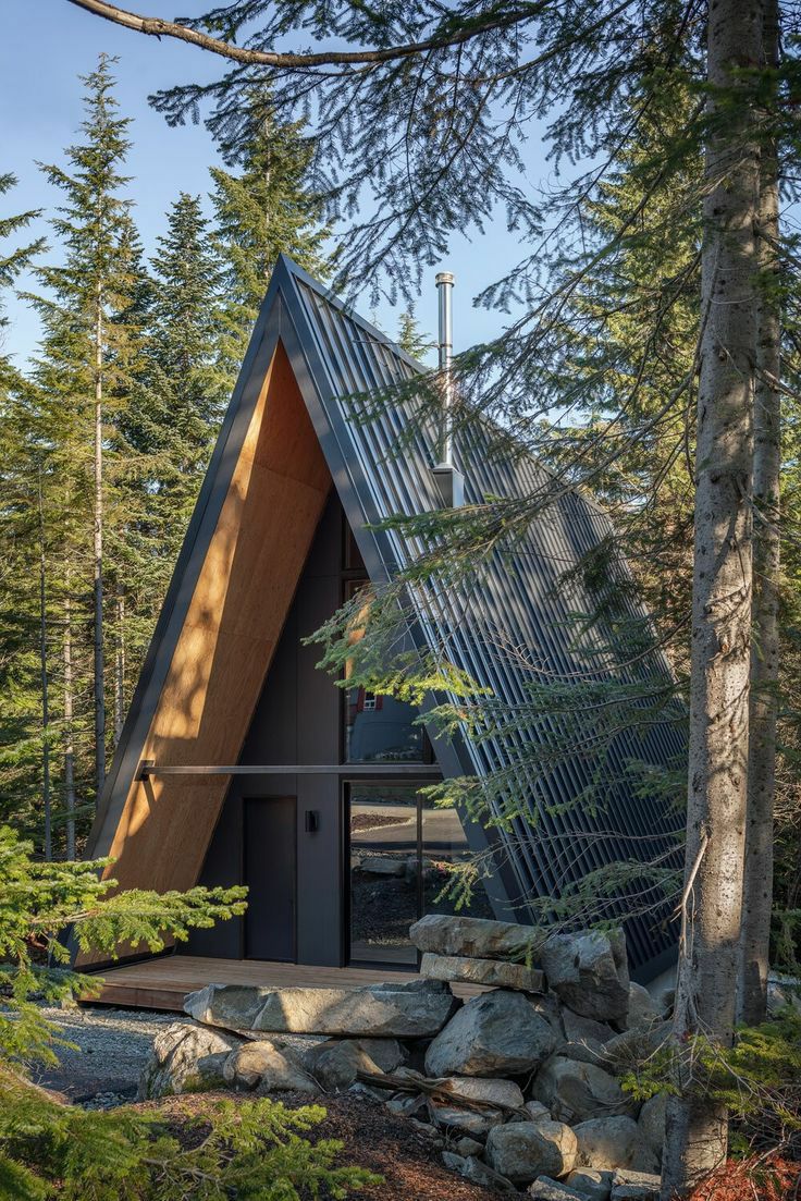 Дом в стиле A- frame