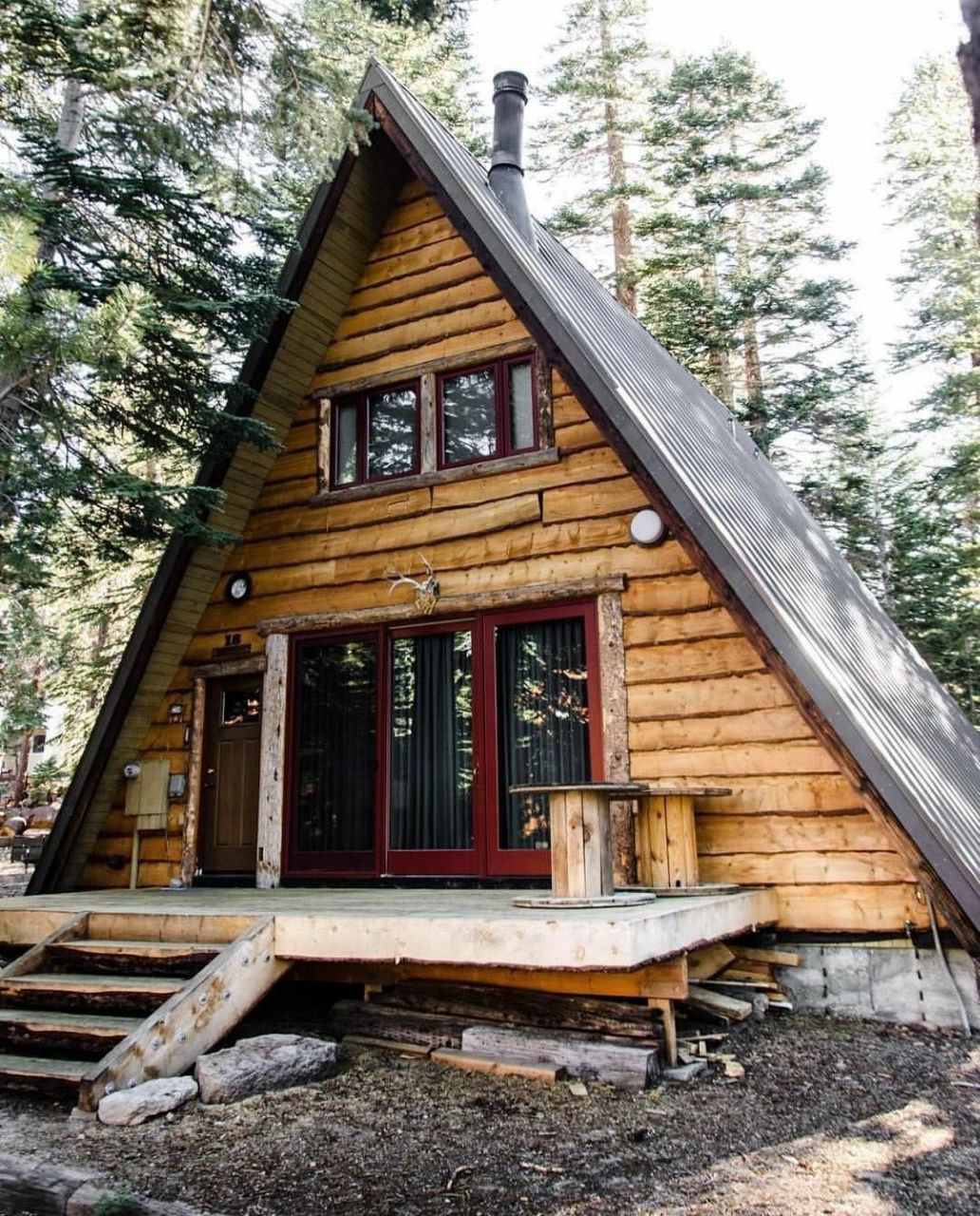 Дом в стиле A- frame