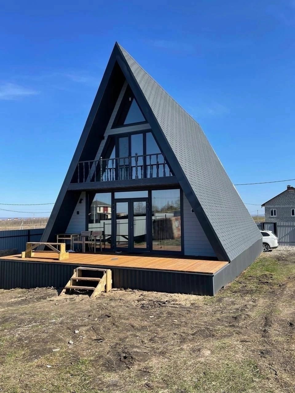 Дом в стиле A- frame