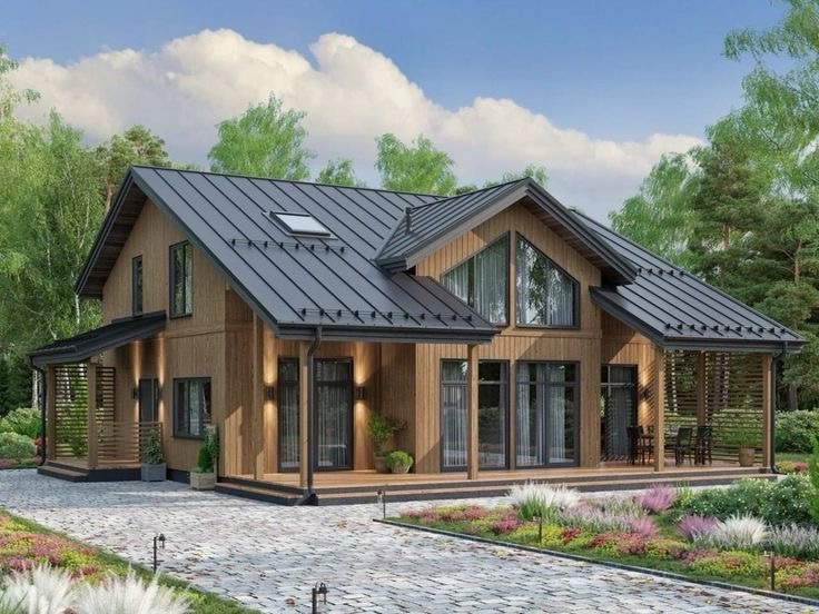 Дом в стиле A- frame