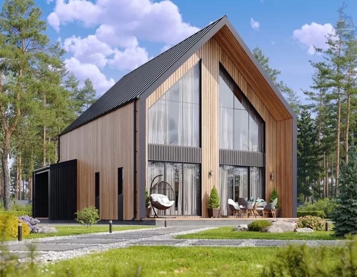 Барнхаус проект “Сканди 2”