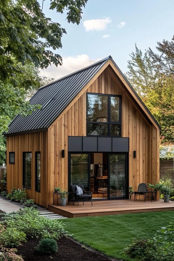 Дом в стиле A- frame